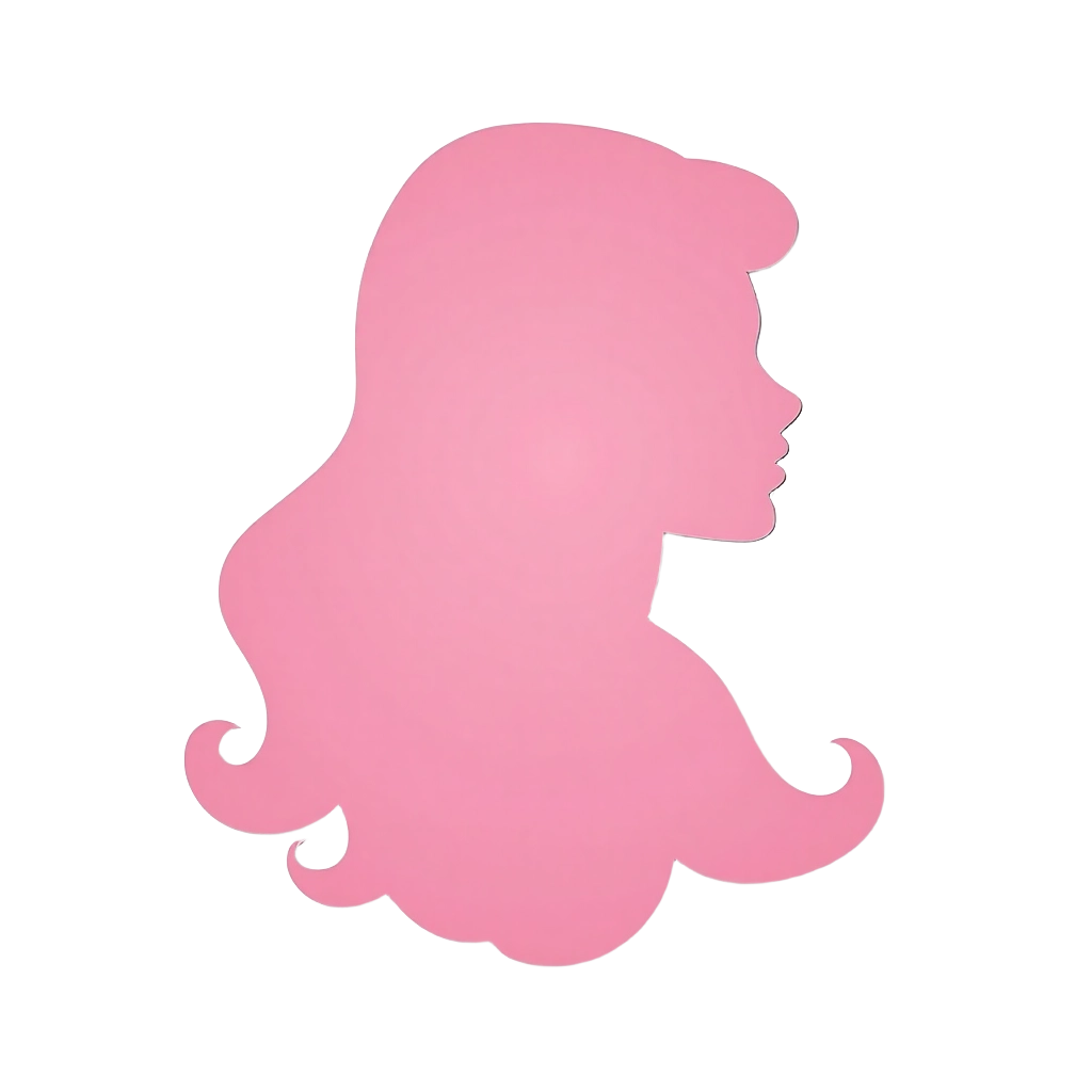 Pink Silhouette Profile